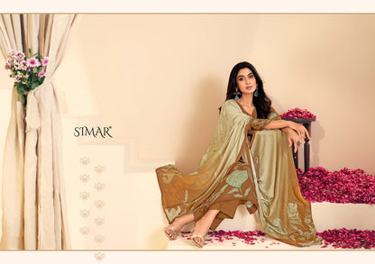 Reewaj Simar Pashmina Suits Wholesale Price