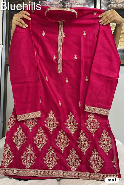 Regal Couture 2.0 Bluehills Rayon Silk Mens Kurta Pajama Wholesale Price