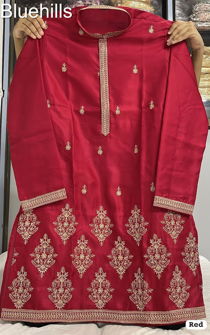 Regal Couture 2.0 Bluehills Rayon Silk Mens Kurta Pajama Wholesale Price