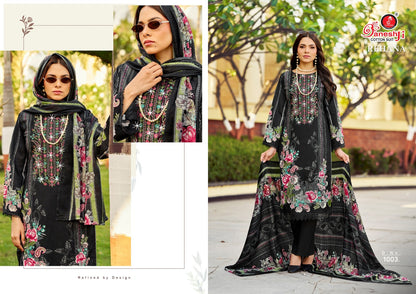 Rehana Vol 1 Ganeshji Mix Cotton Karachi Salwar Suits Wholesaler