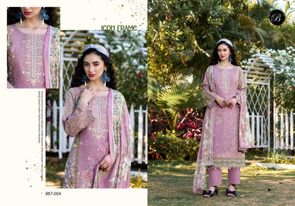 Rehana Vol 2 Belliza Designer Studio Cotton Linen Karachi Salwar Suits Wholesaler India