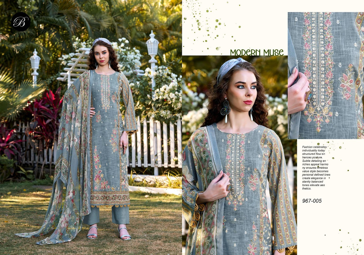 Rehana Vol 2 Belliza Designer Studio Cotton Linen Karachi Salwar Suits Wholesaler India