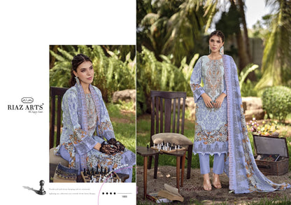 Rehmat Riaz Art Lawn Cotton Karachi Salwar Suits Wholesale Rate