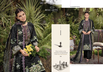 Rehmat Riaz Art Lawn Cotton Karachi Salwar Suits Wholesale Rate