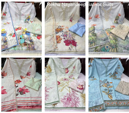 Rekha Nayandeep Linen Salwar Suits Supplier