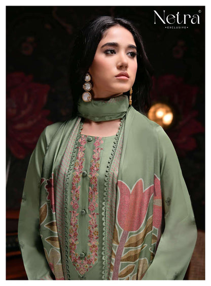 Rekha Netra Cotton Pant Style Suits Manufacturer Gujarat
