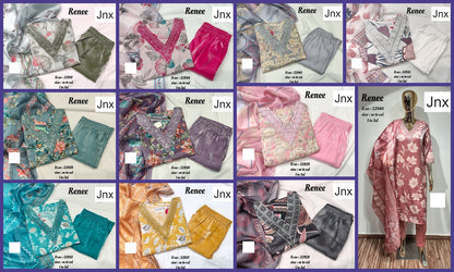 Renee Jnx Roman Readymade Pant Style Suits Supplier Ahmedabad