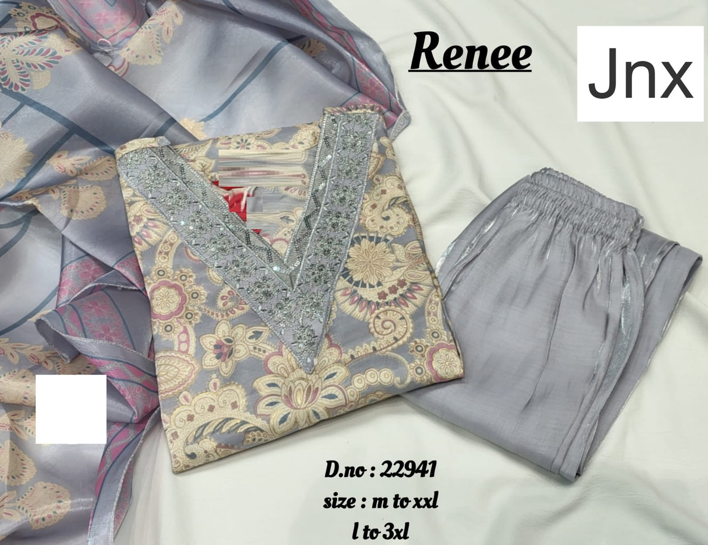 Renee Jnx Roman Readymade Pant Style Suits Supplier Ahmedabad