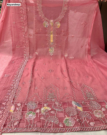 Renu Nayandeep Silk Salwar Suits Exporter Gujarat