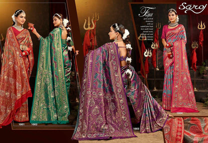 Renuka Saroski Vol 2 Saroj Tissue Silk Sarees Wholesale Price