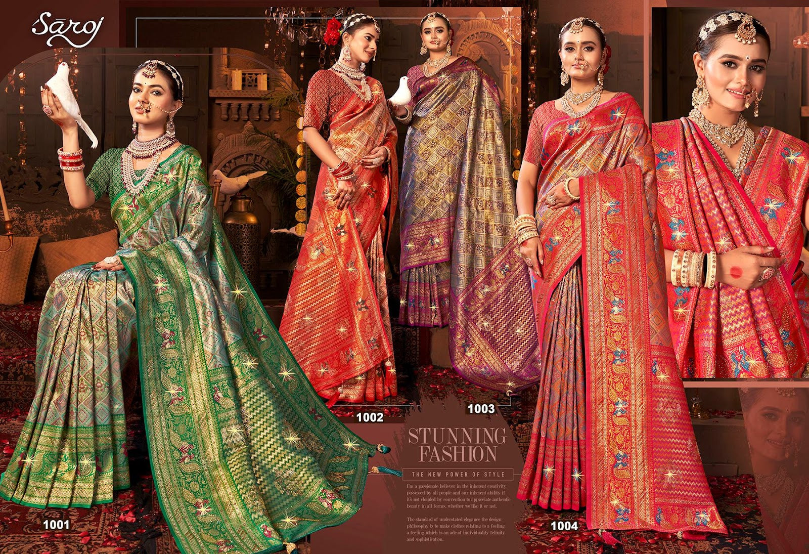 Renuka Saroski Vol 3 Saroj Tissue Silk Sarees Manufacturer India