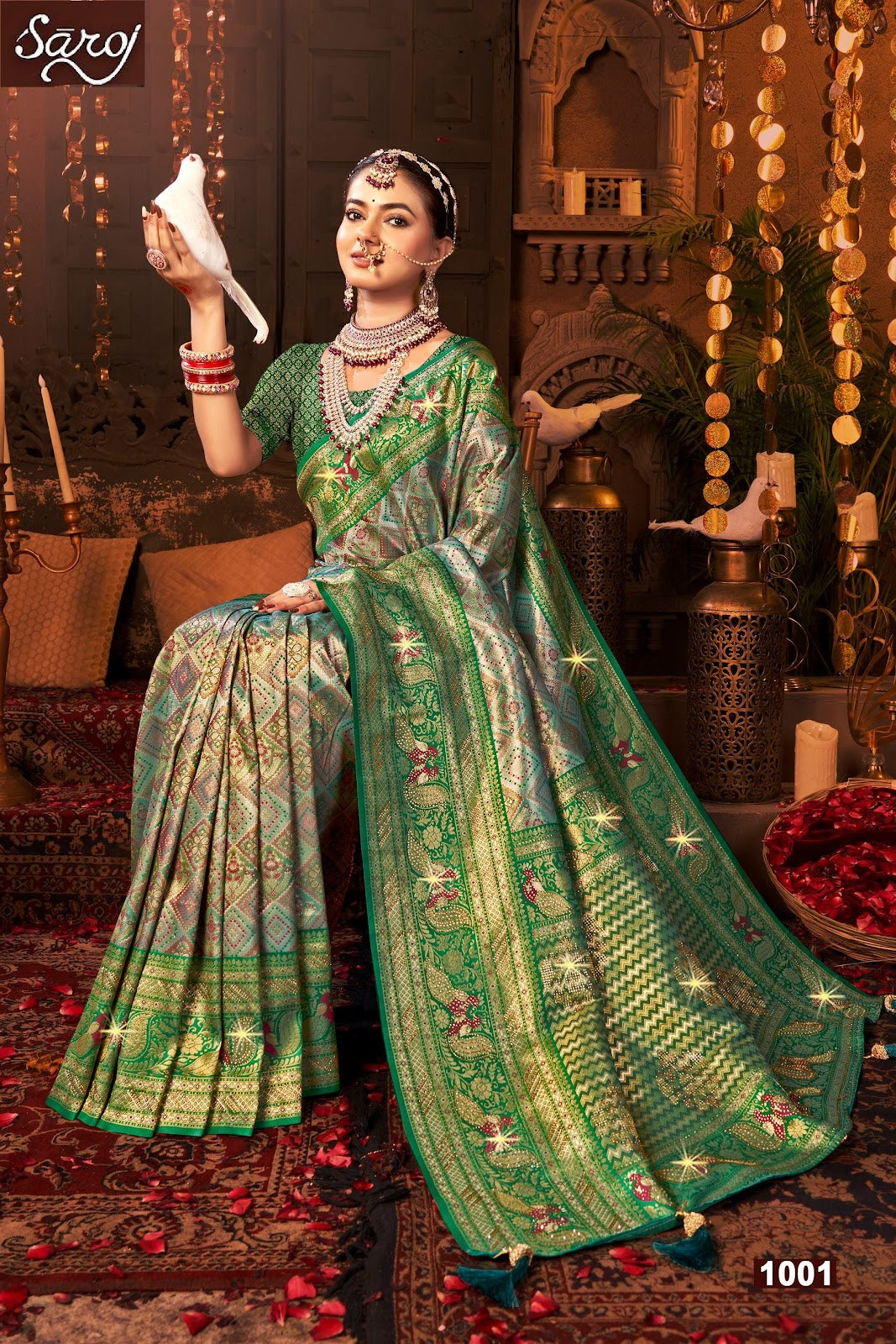 Renuka Saroski Vol 3 Saroj Tissue Silk Sarees Manufacturer India