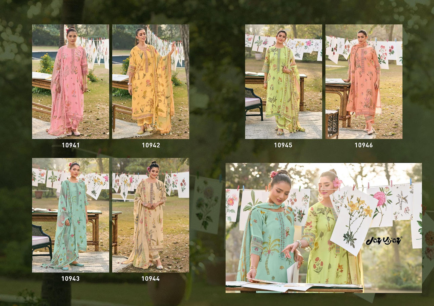 Resha Jay Vijay Chanderi Pant Style Suits Manufacturer