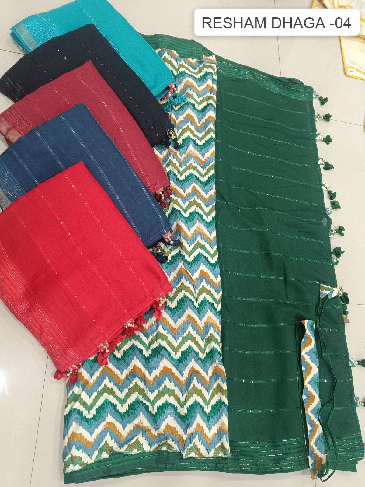 Resham Dhaga 4 Kalpveli Soft Cotton Sarees
