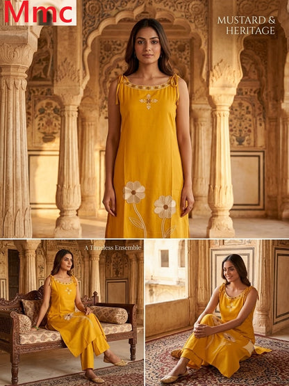 Resham Flower Mmc Vatican Co Ord Set Wholesale Price