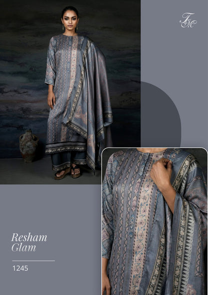 Resham Glam Tm Gaji Silk Pant Style Suits Exporter Gujarat