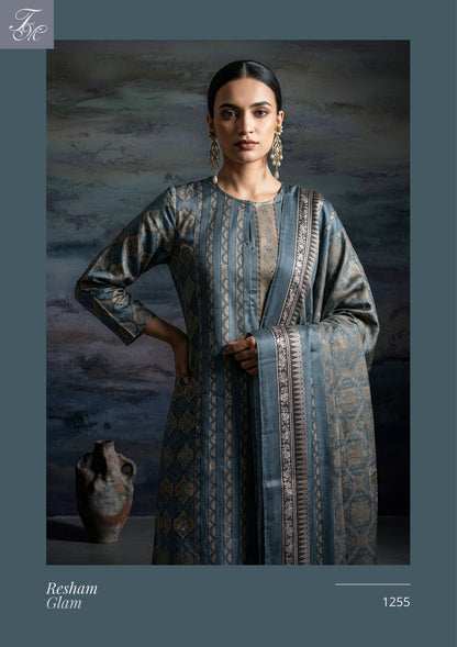 Resham Glam Tm Gaji Silk Pant Style Suits Exporter Gujarat