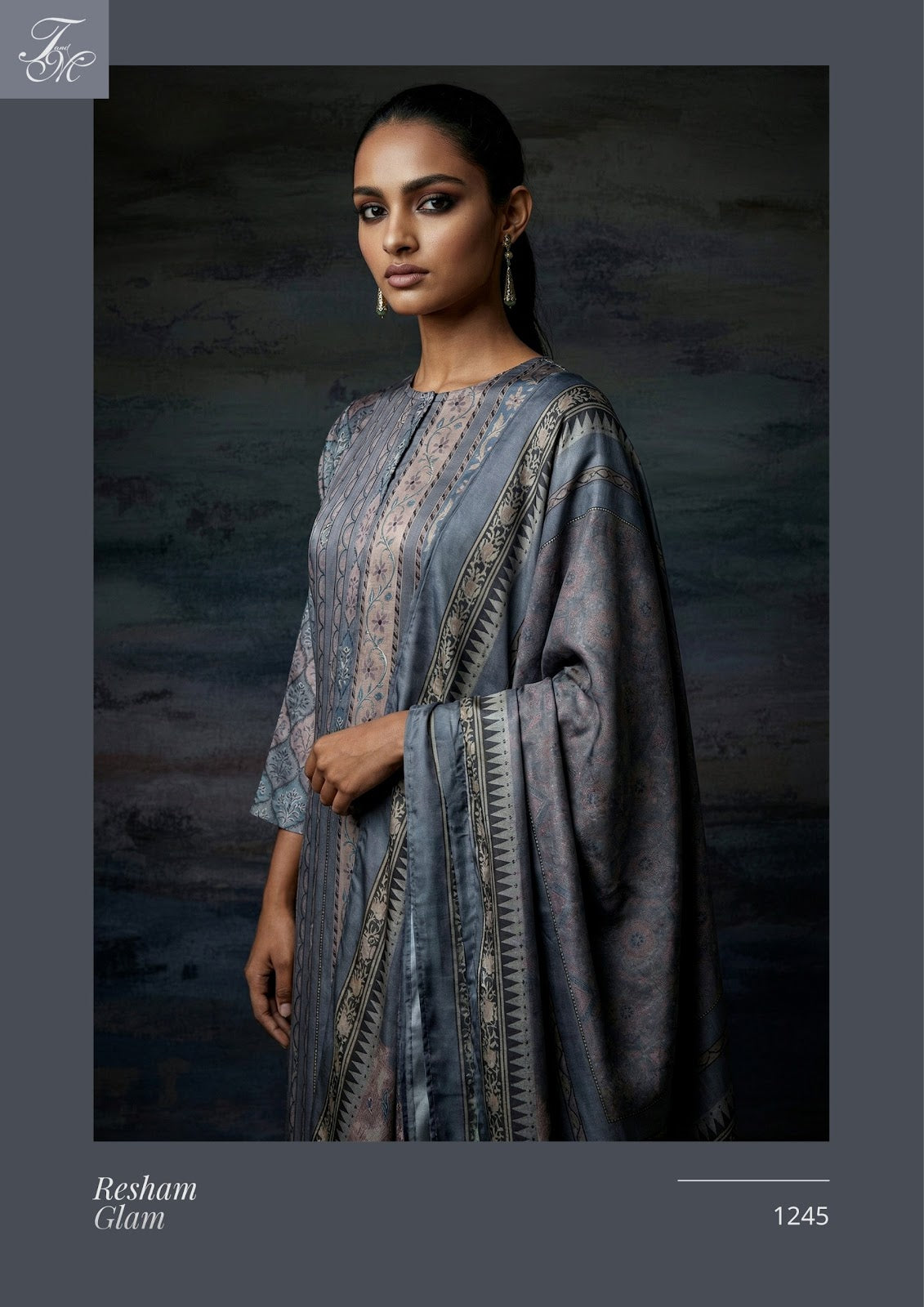 Resham Glam Tm Gaji Silk Pant Style Suits Exporter Gujarat