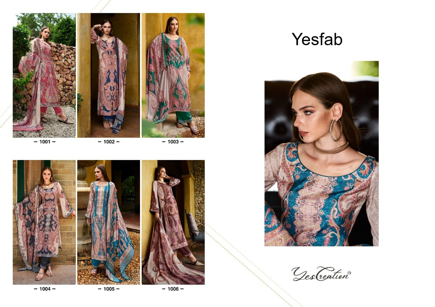 Resham Yesfab Woollen Suits Wholesale