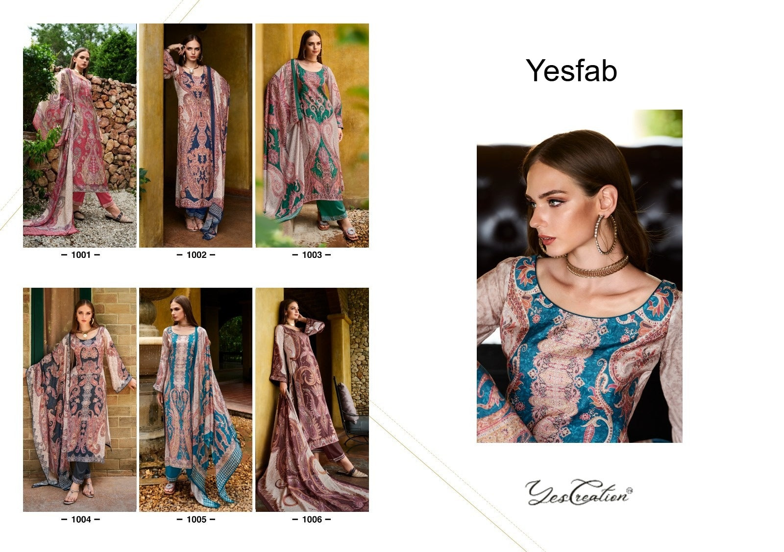 Resham Yesfab Woollen Suits Wholesale