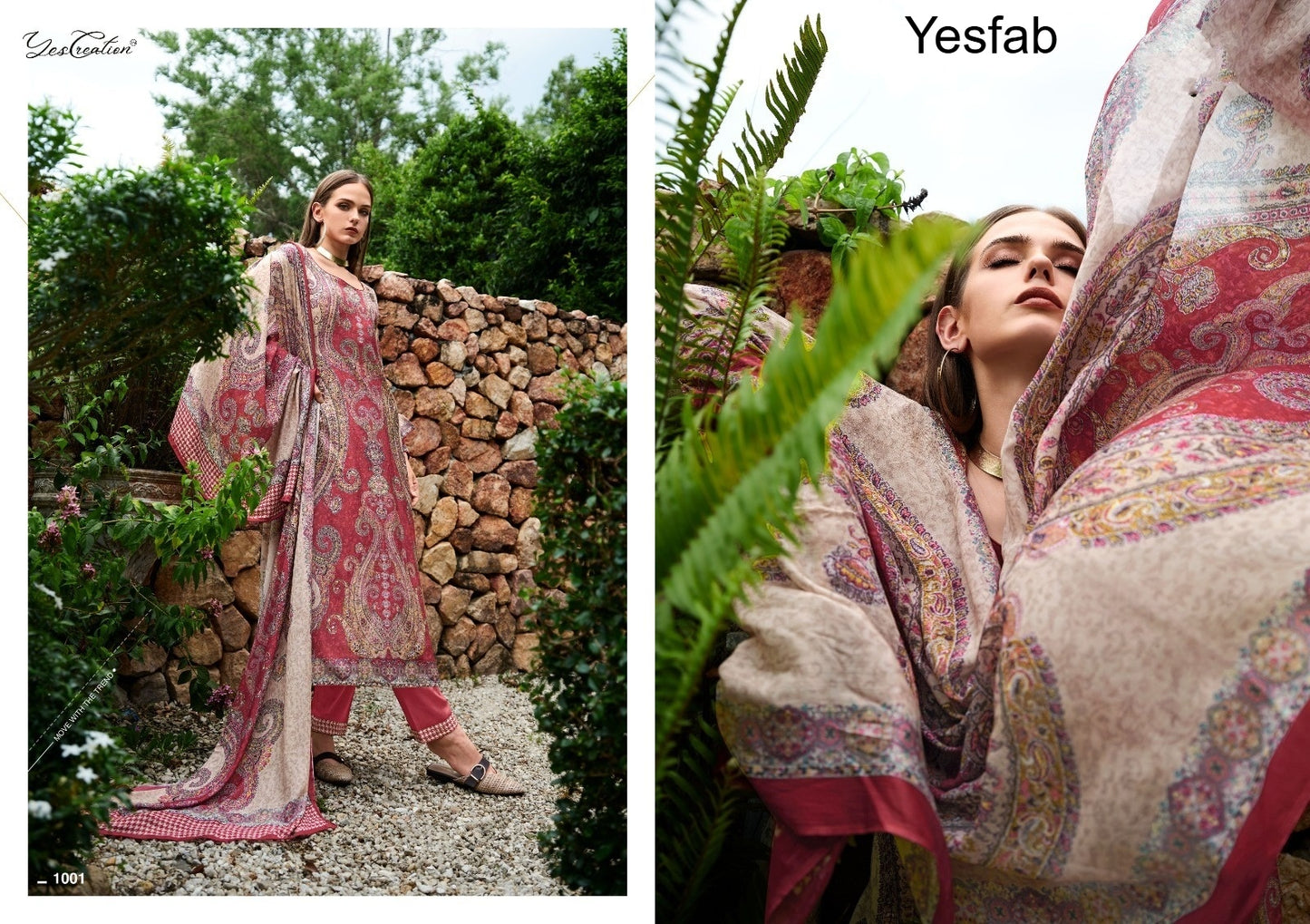 Resham Yesfab Woollen Suits Wholesale