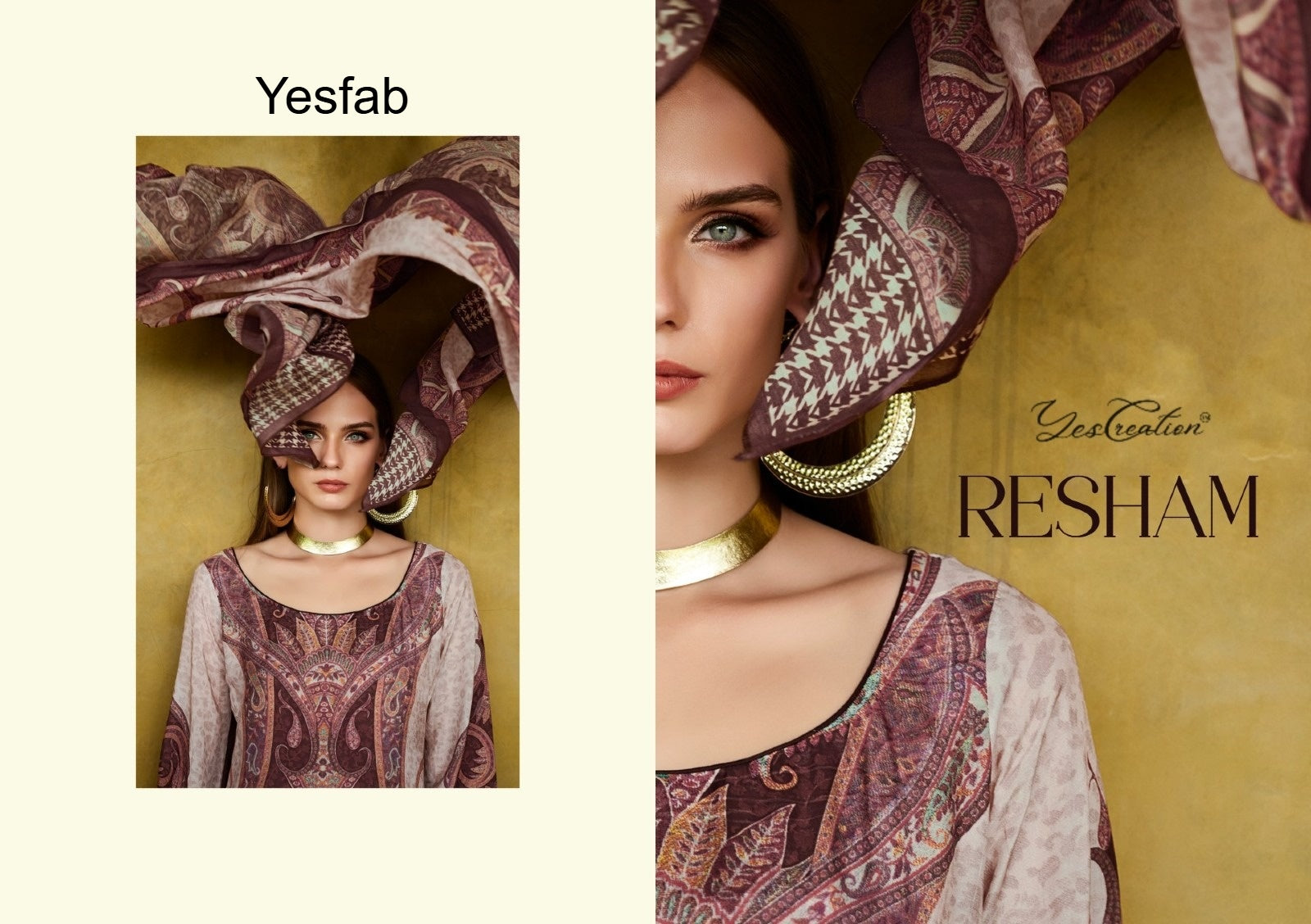 Resham Yesfab Woollen Suits Wholesale