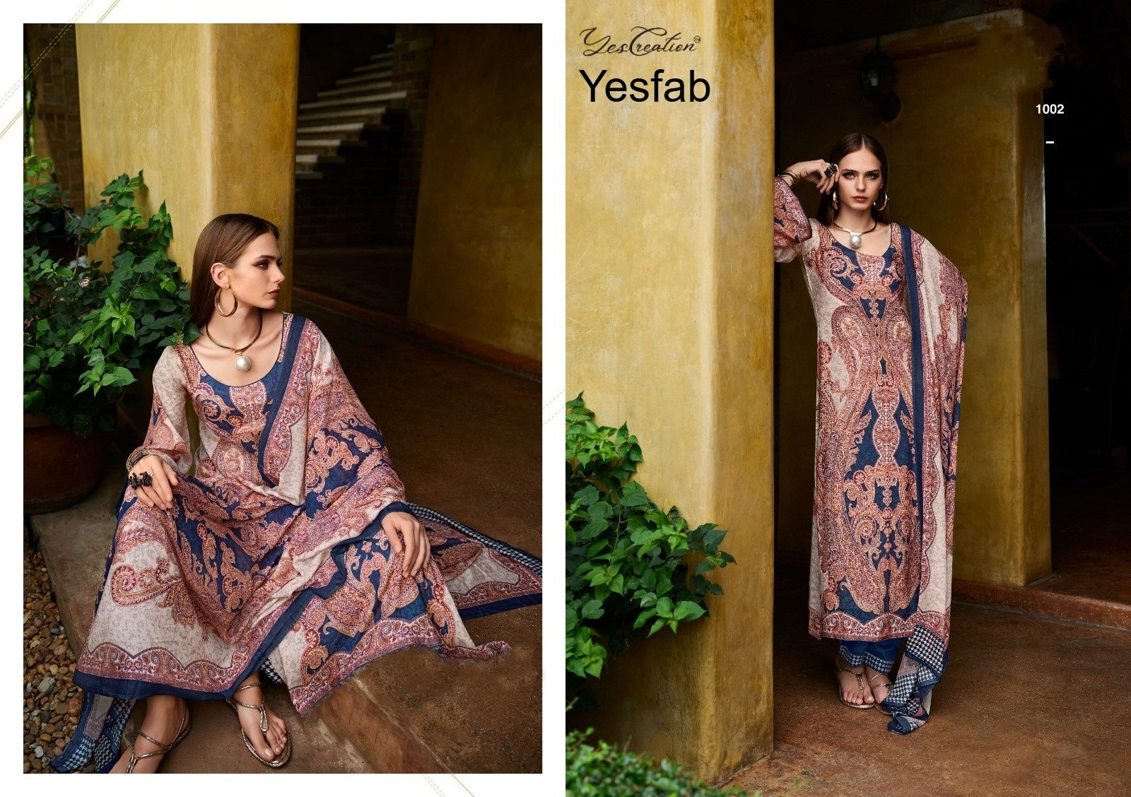 Resham Yesfab Woollen Suits Wholesale