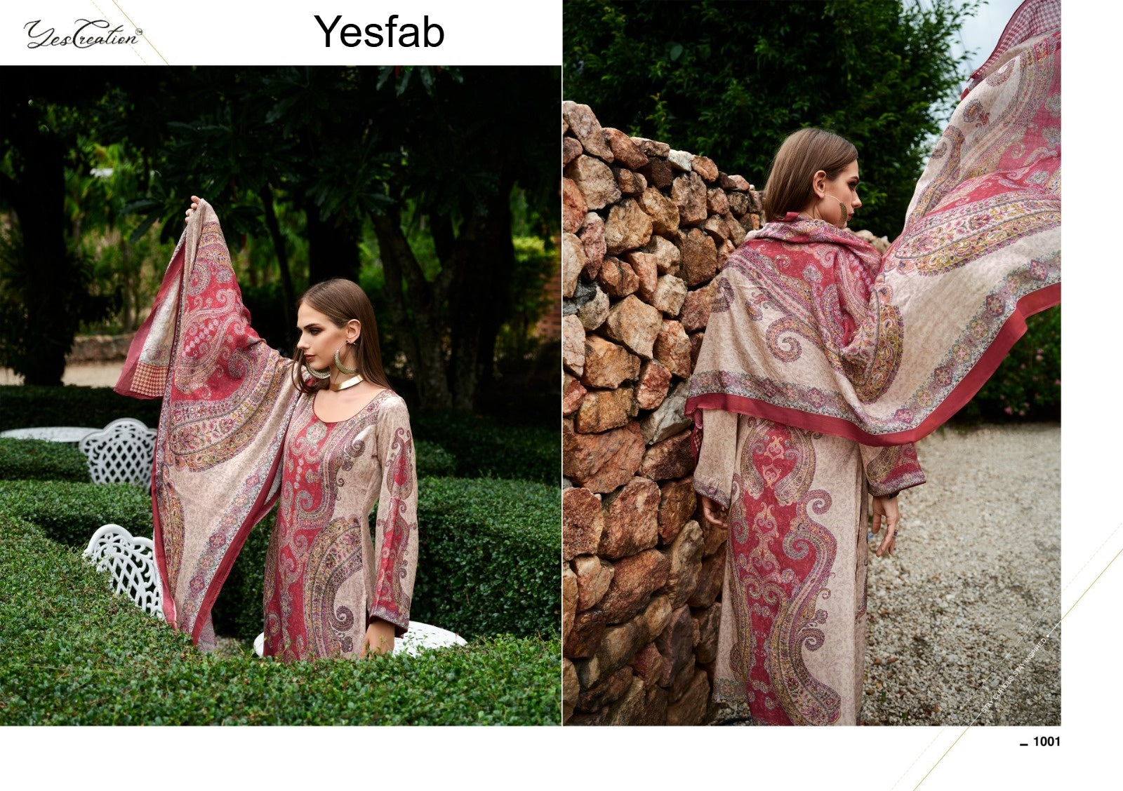 Resham Yesfab Woollen Suits Wholesale