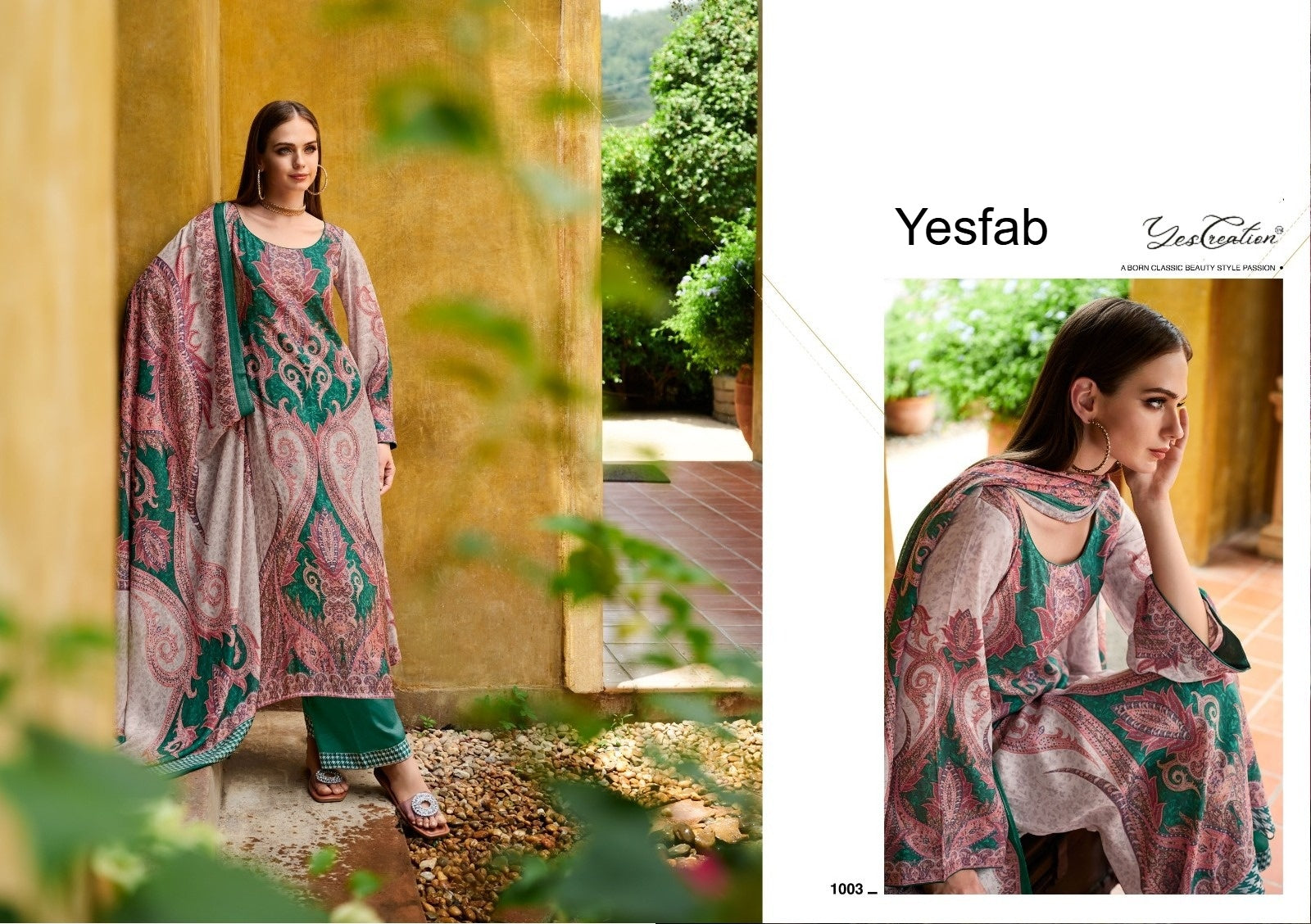Resham Yesfab Woollen Suits Wholesale