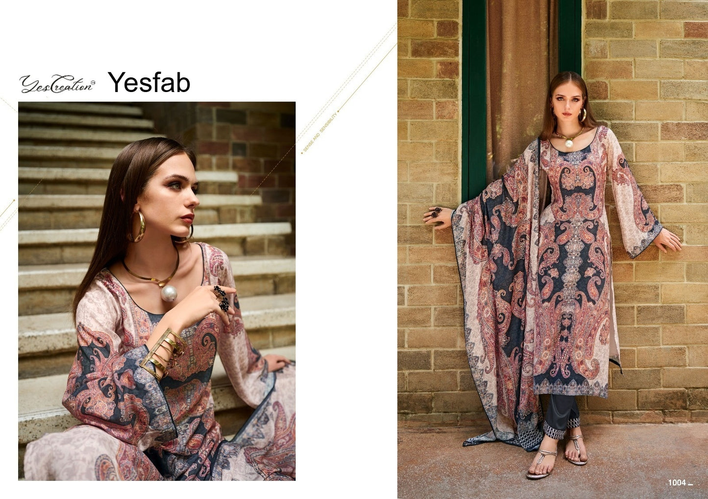 Resham Yesfab Woollen Suits Wholesale