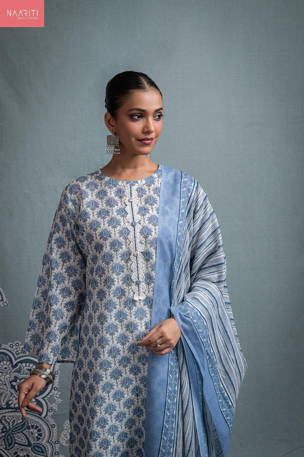 Reva 5775 Naariti Cotton Pant Style Suits Supplier