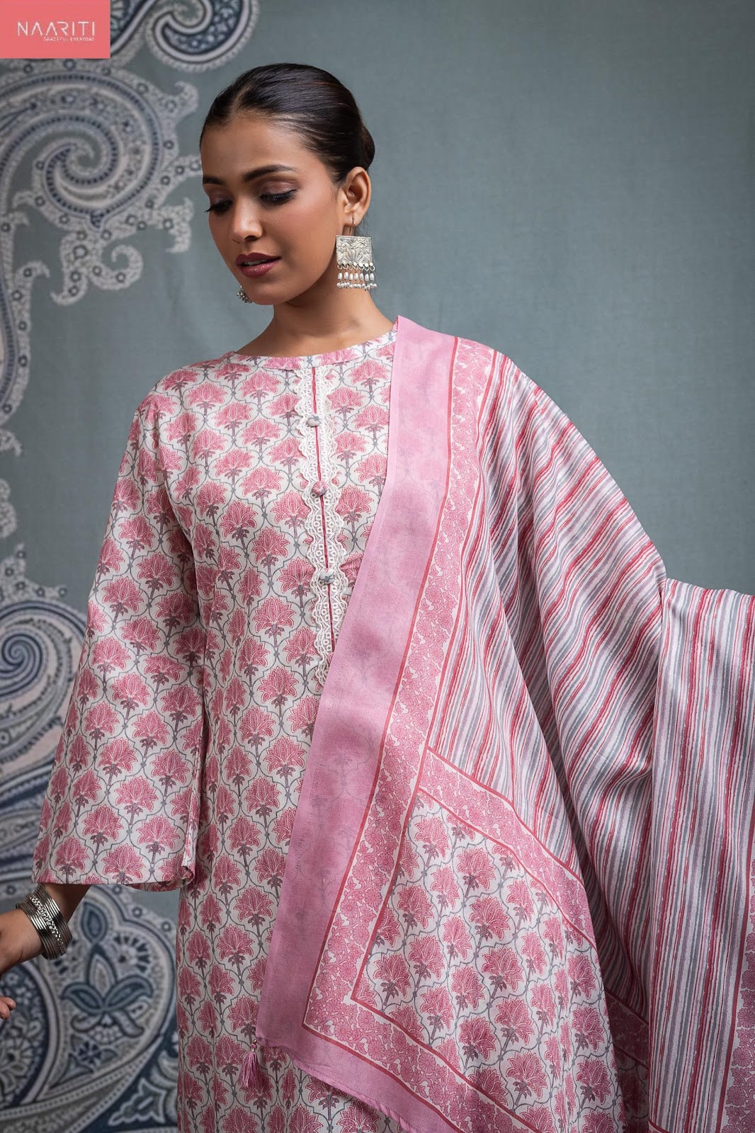 Reva 5775 Naariti Cotton Pant Style Suits Supplier
