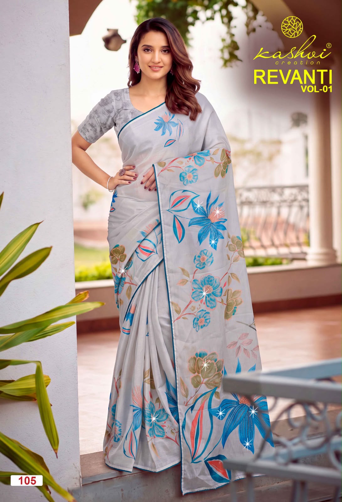 Revanti Vol 1 Kashvi Creation Tesla Sarees Wholesaler
