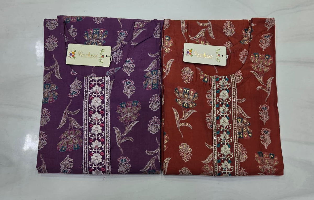 Rewa Series Dveeja Fashion Vetican Readymade Pant Style Suits Wholesaler