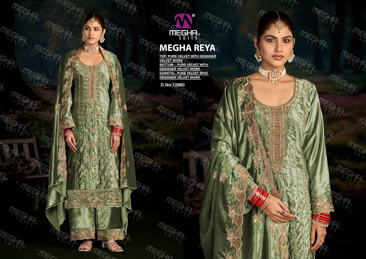 Reya Megha Velvet Suits Manufacturer Ahmedabad