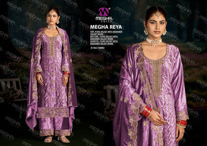 Reya Megha Velvet Suits Manufacturer Ahmedabad