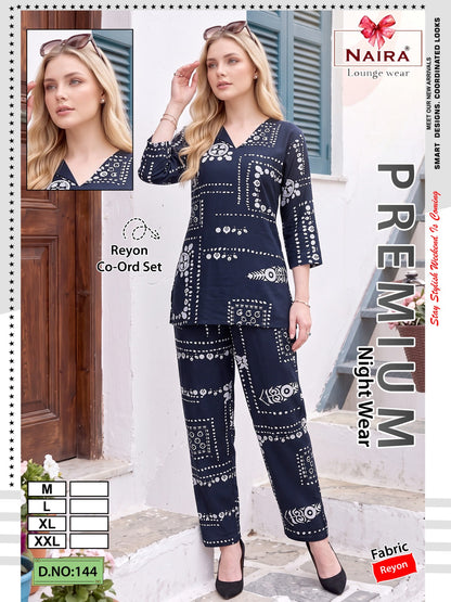 Reyon 211026 Naira Co Ord Set Supplier Ahmedabad