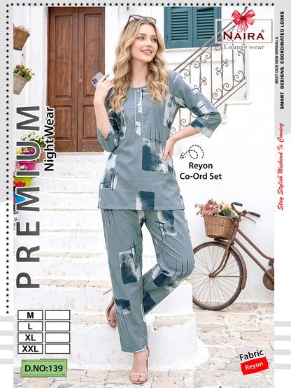 Reyon 211026 Naira Co Ord Set Supplier Ahmedabad