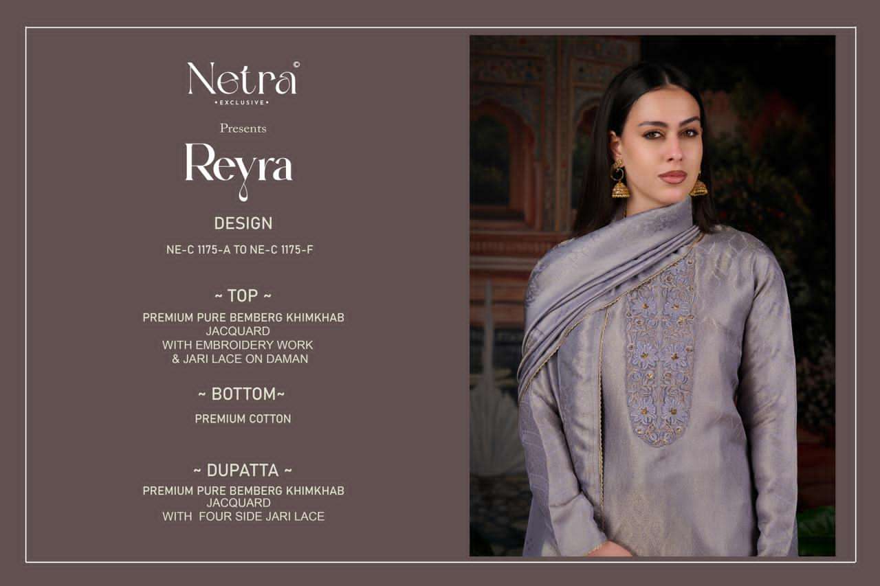 Reyra Netra Pure Bemberg Pant Style Suits Exporter Gujarat