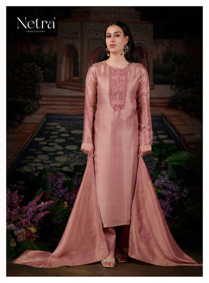 Reyra Netra Pure Bemberg Pant Style Suits Exporter Gujarat