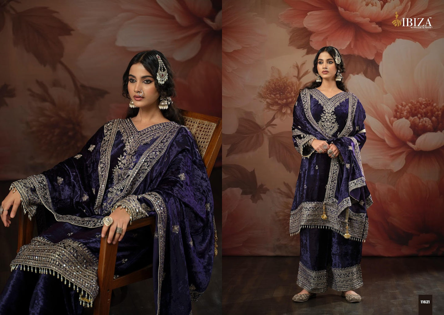 Reza Ibiza Velvet Suits Exporter Gujarat