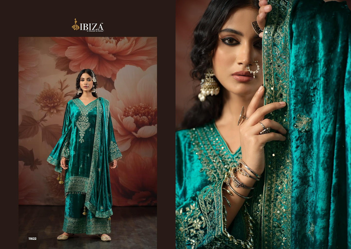 Reza Ibiza Velvet Suits Exporter Gujarat