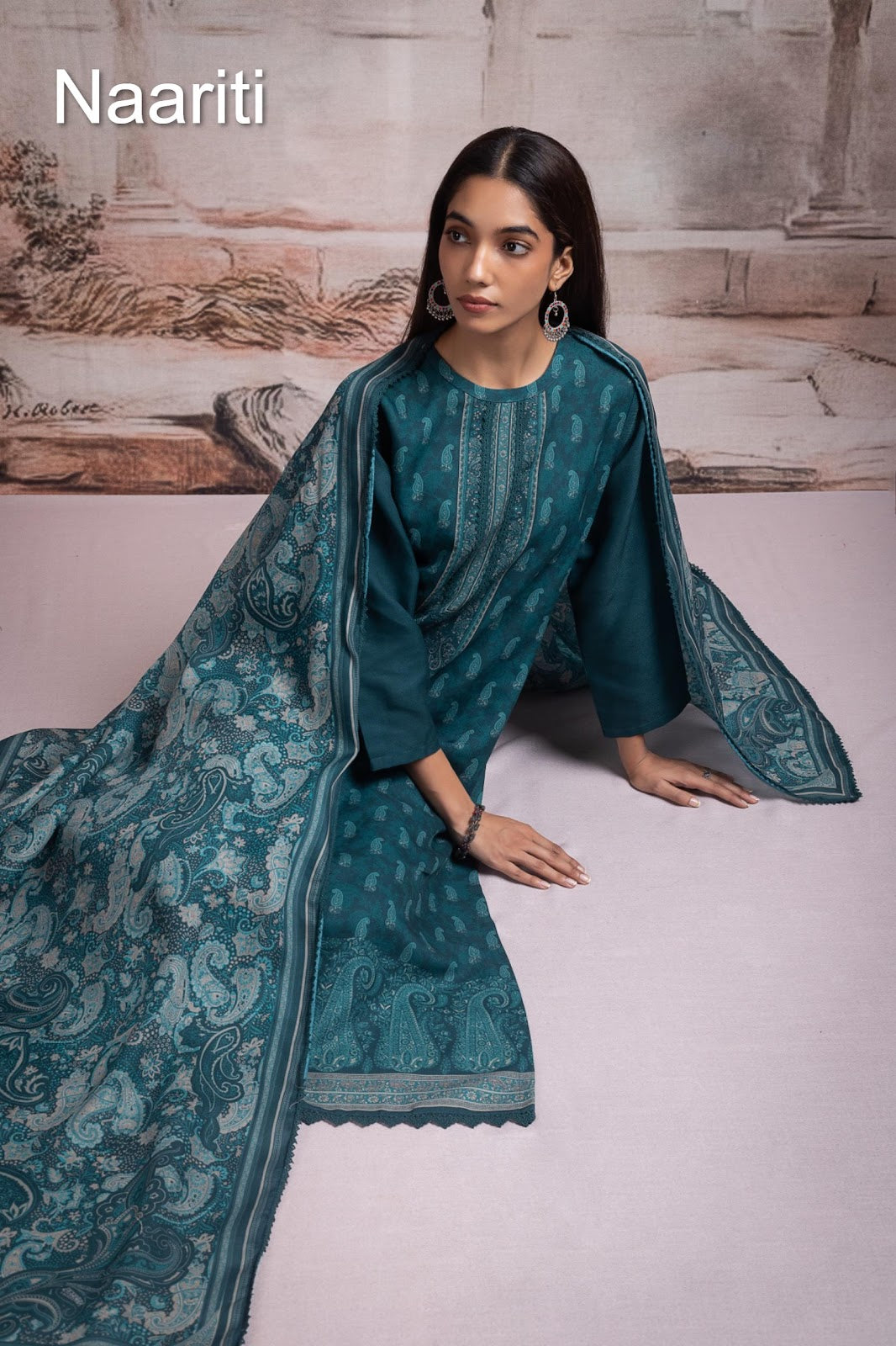 Rezaa Naariti Pashmina Suits Supplier Ahmedabad