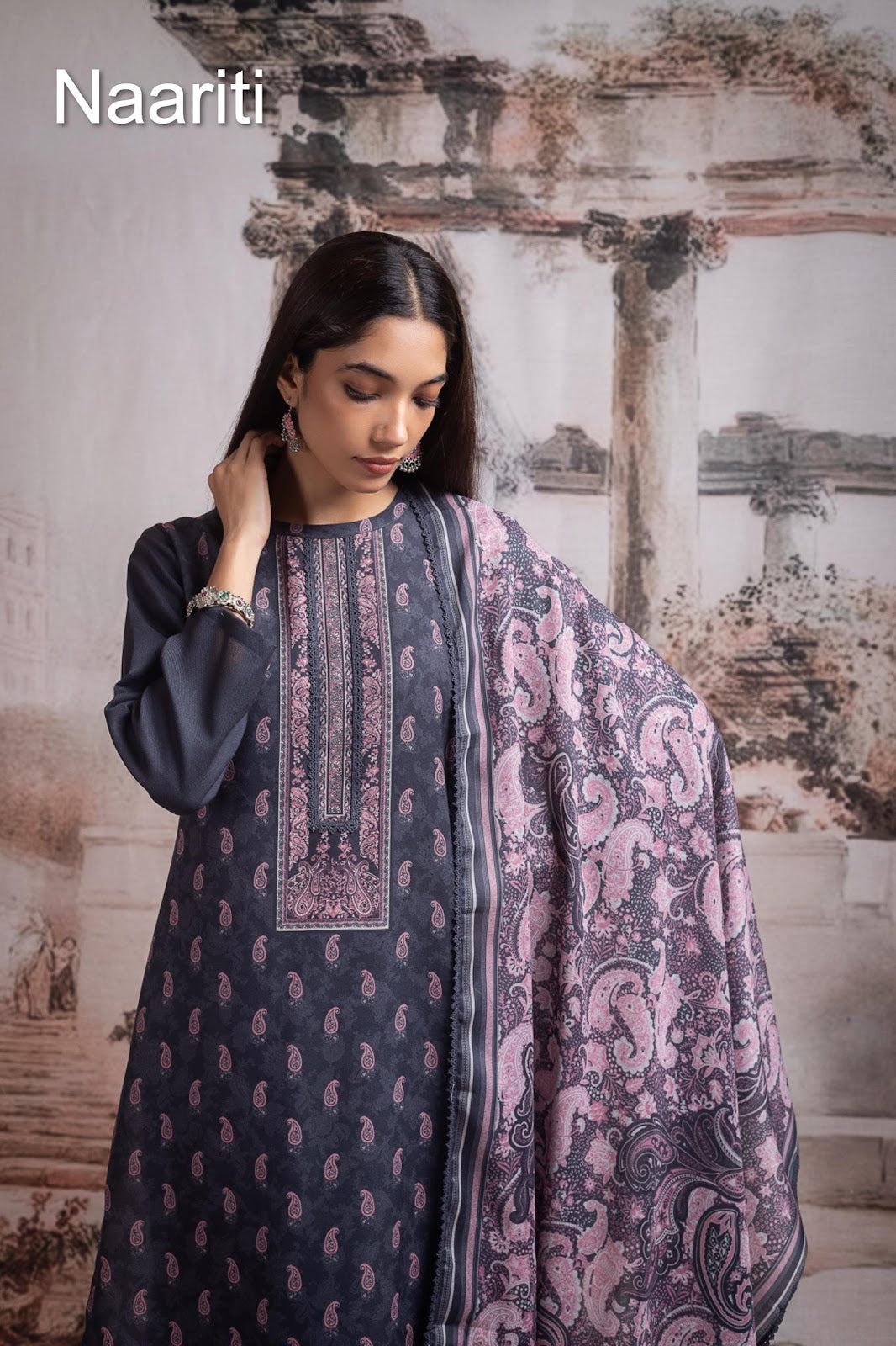 Rezaa Naariti Pashmina Suits Supplier Ahmedabad