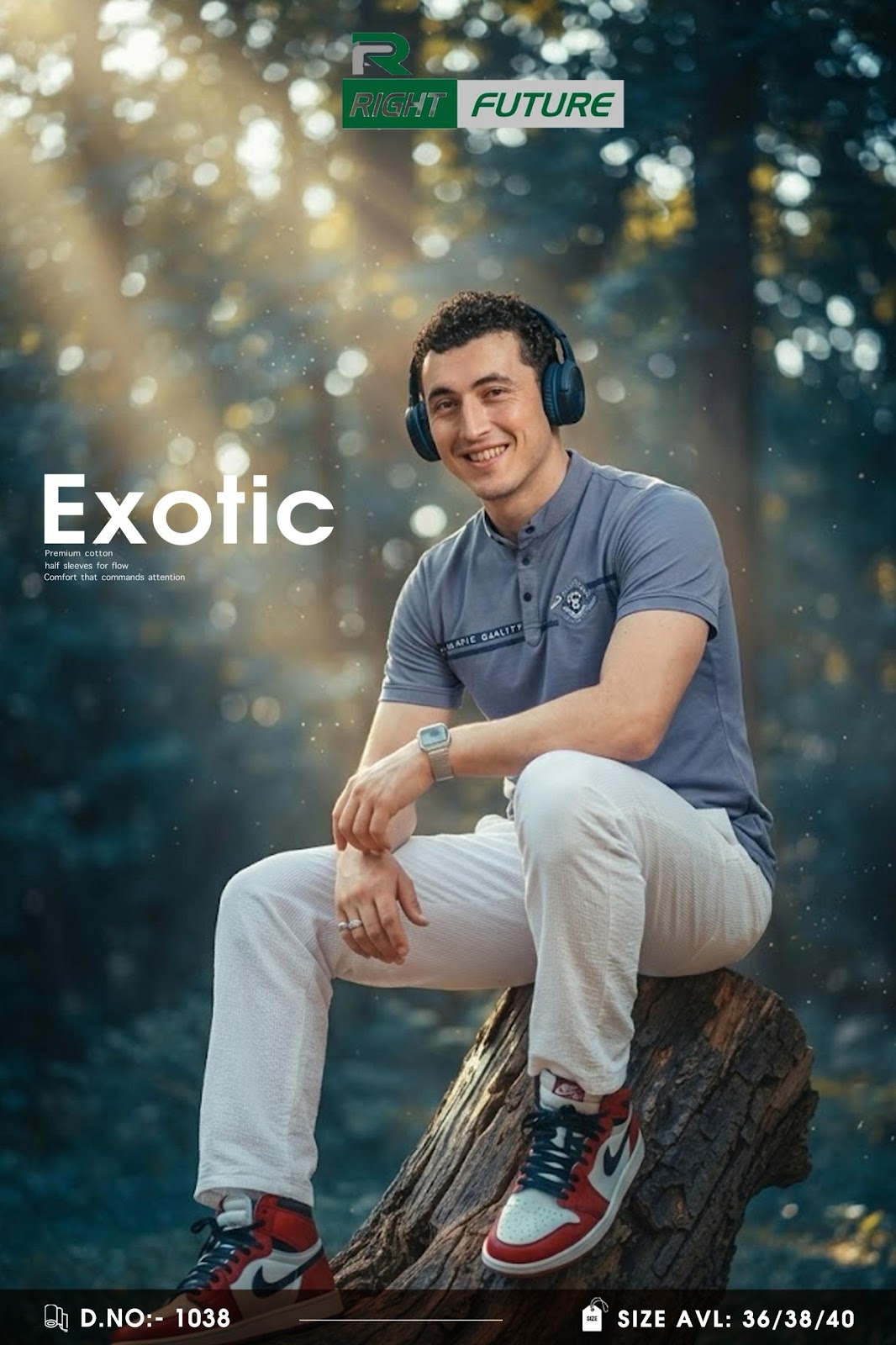 Rf 1038 Right Future Tencil Mens Tshirts Wholesale Price