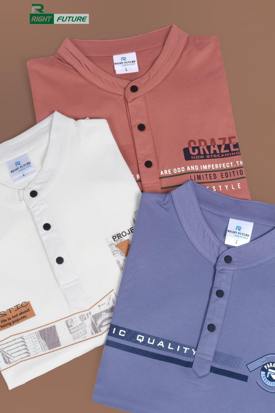 Rf 1038 Right Future Tencil Mens Tshirts Wholesale Price