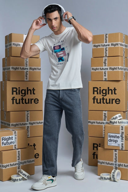 Rf 1053 Right Future Tencil Lycra Mens Tshirts Supplier Ahmedabad
