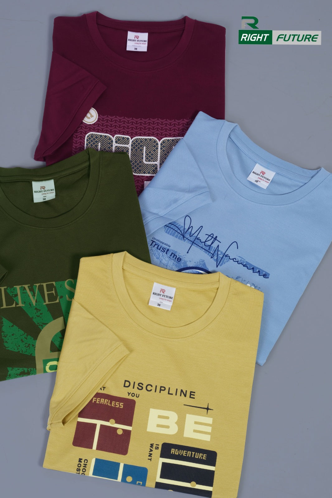 Rf 1053 Right Future Tencil Lycra Mens Tshirts Supplier Ahmedabad