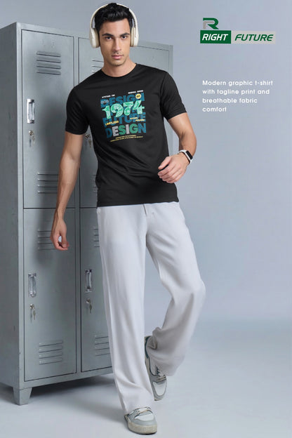 Rf 1053 Right Future Tencil Lycra Mens Tshirts Supplier Ahmedabad