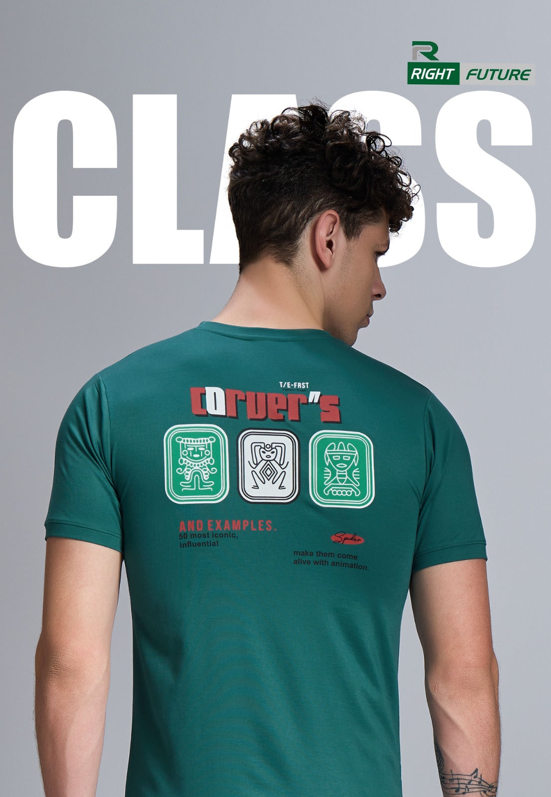 Rf 1067 Right Future Tencil Mens Tshirts Manufacturer Ahmedabad